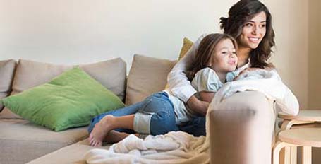 Keep your home comfortable all year with a heat pump from Armstrong Air or Concord!
